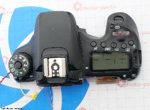 Верхняя панель Canon 70D, б/у, без блока кнопки спуска